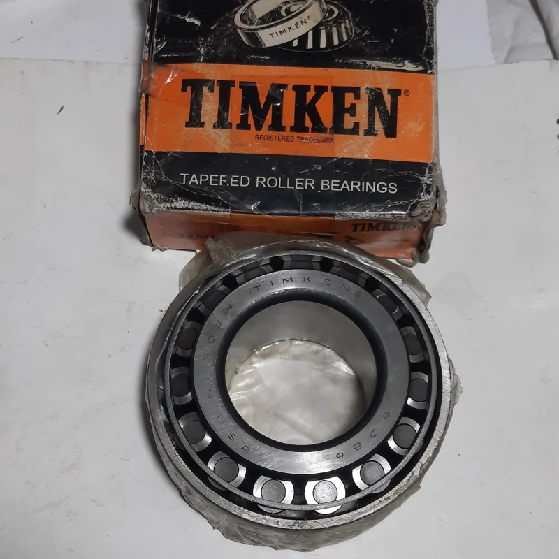 بلبرینگ 6386 برندTIMKEN  اصلی USA  قدیمی چرخ جلو بزرگ ولوو اسکانیا تریلی گیربکسی