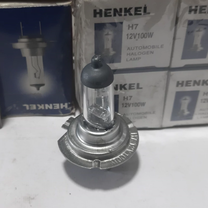لامپ H7گازی 12 ولت 100 وات برند HENKEL