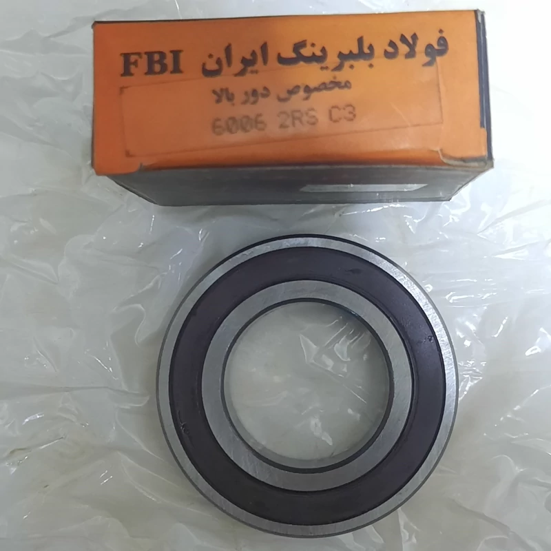 بلبرینگ2RS   C3 6006 FBI پلوس پژو 405 سمند، پرشیا، 206 دور بالا قدیمی